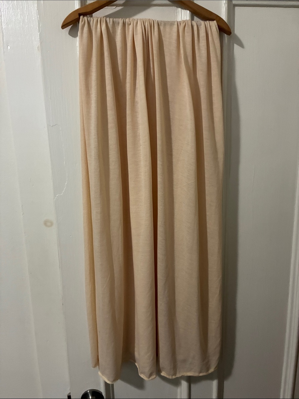 Peach/Cream Headwrap Scarf
